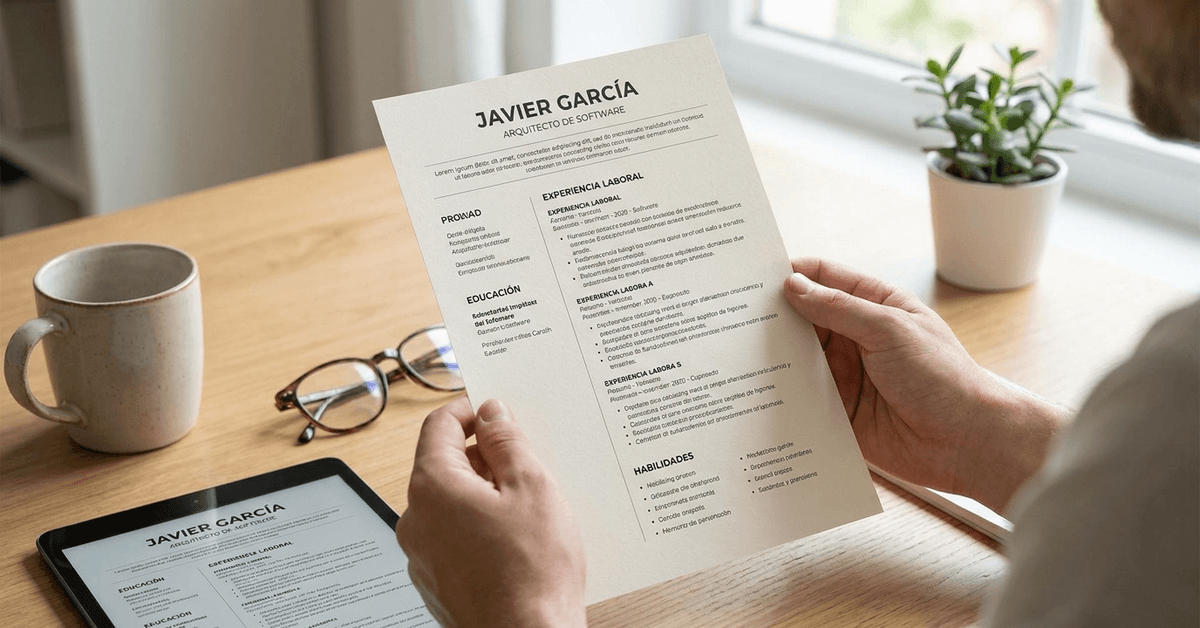 El Diseño Minimalista en El Currículum Y Por Qué Los Selectores Lo Prefieren