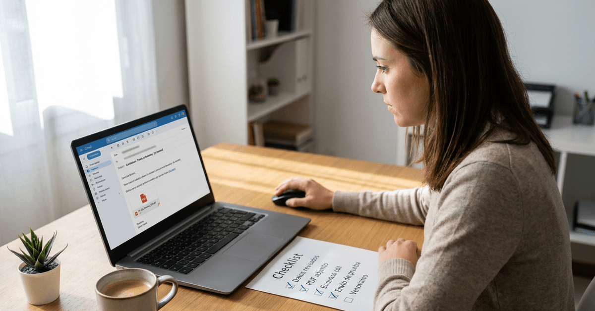 Lista de Verificación Definitiva Antes de Enviar Un Currículum Por Correo